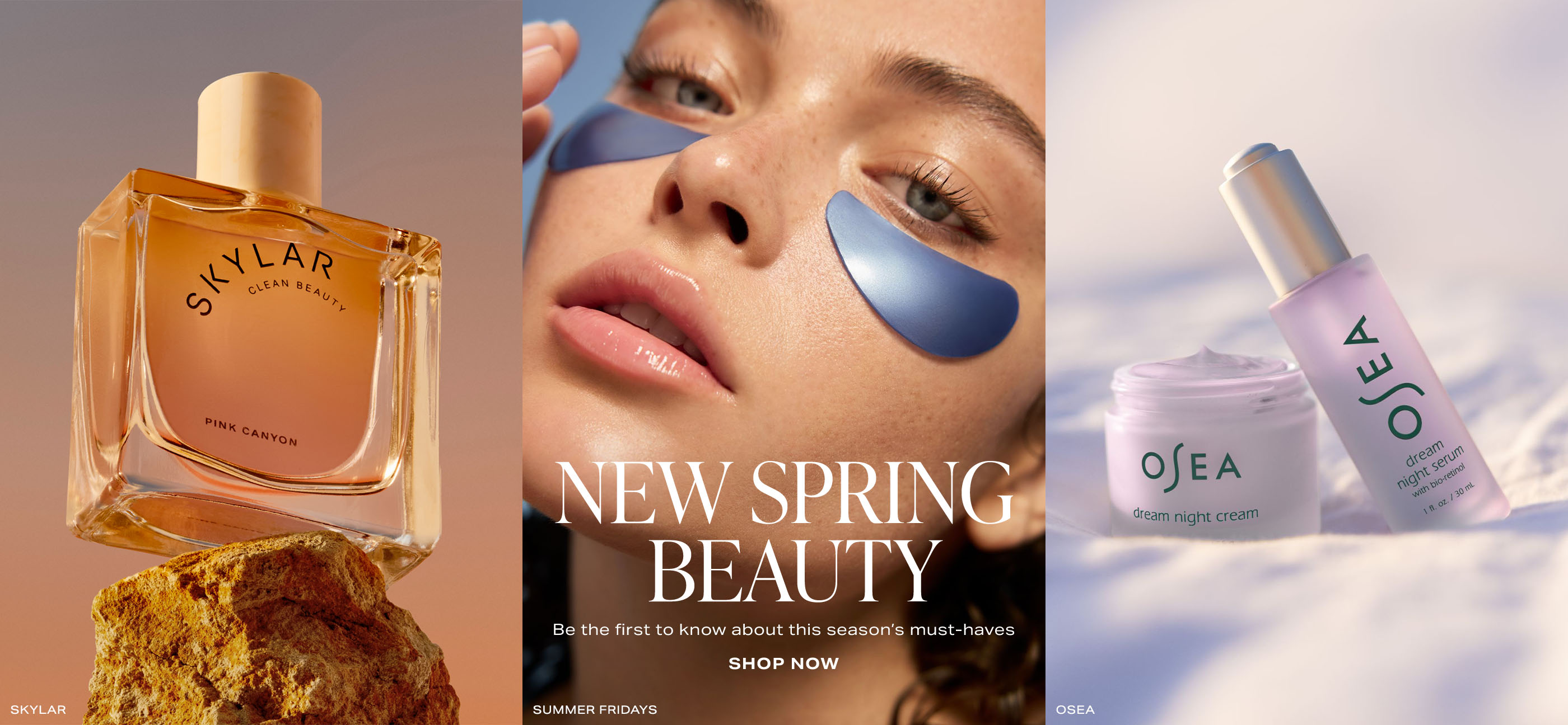 Be the first to know about this season’s must-haves. Shop Now.